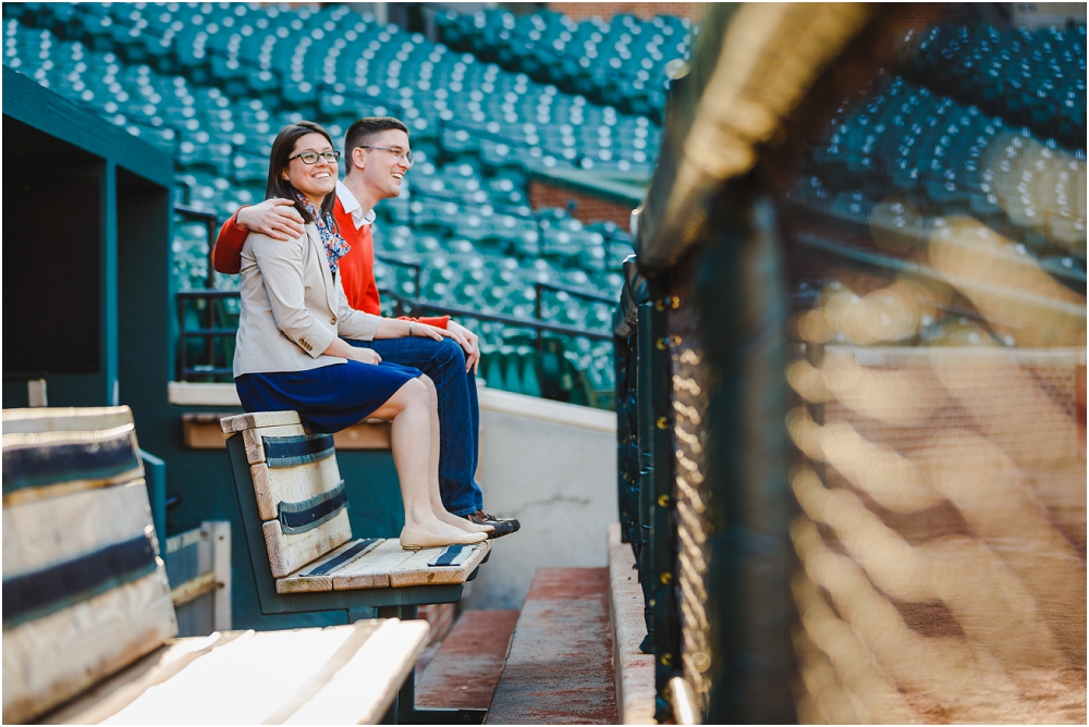 Camden Yards Engagement Session Baltimore Richmond Virginia Wedding Photographers_0140