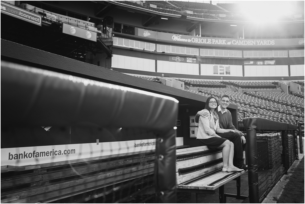 Camden Yards Engagement Session Baltimore Richmond Virginia Wedding Photographers_0156