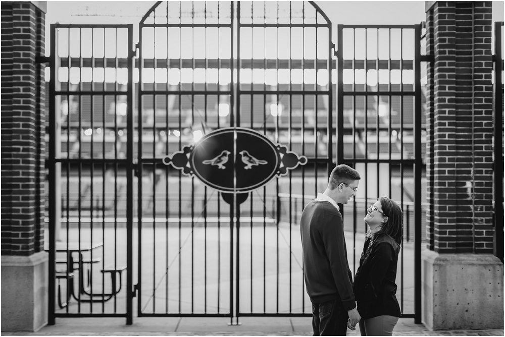 Camden Yards Engagement Session Baltimore Richmond Virginia Wedding Photographers_0159