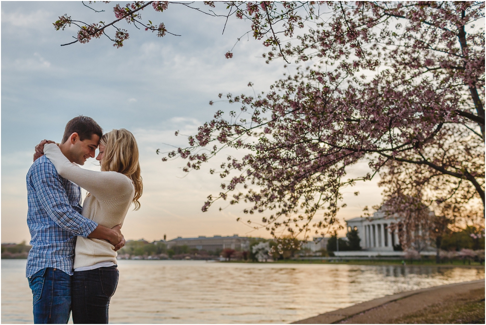 DC Cherry Blossom Engagement Session Washington DC Wedding Photographer_0162