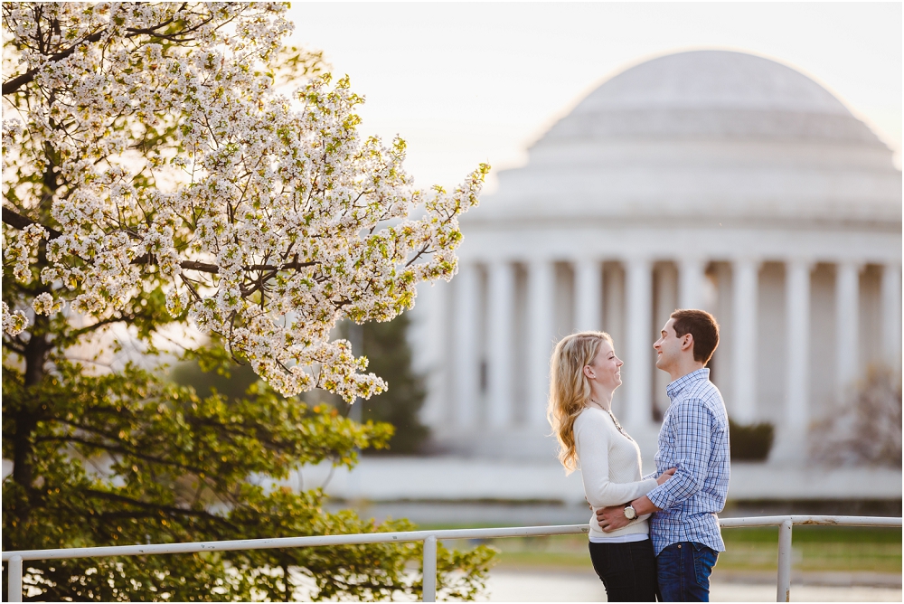 DC Cherry Blossom Engagement Session Washington DC Wedding Photographer_0163