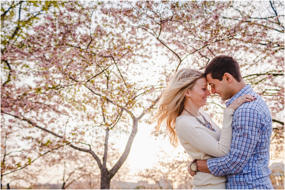 DC Cherry Blossom Engagement Session Washington DC Wedding Photographer_0169