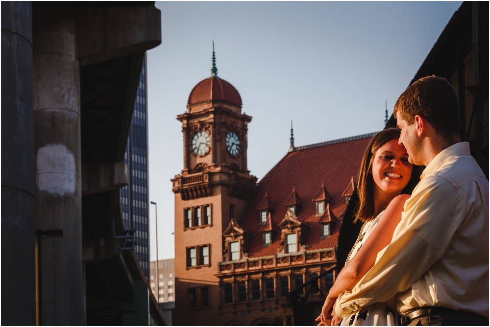 Holly and Jake’s Main Street Station and Libbie Hill Engagement Session