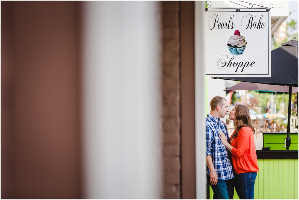 Chelsea and Scott’s Pearl’s Cupcakes and UofR Engagement Session