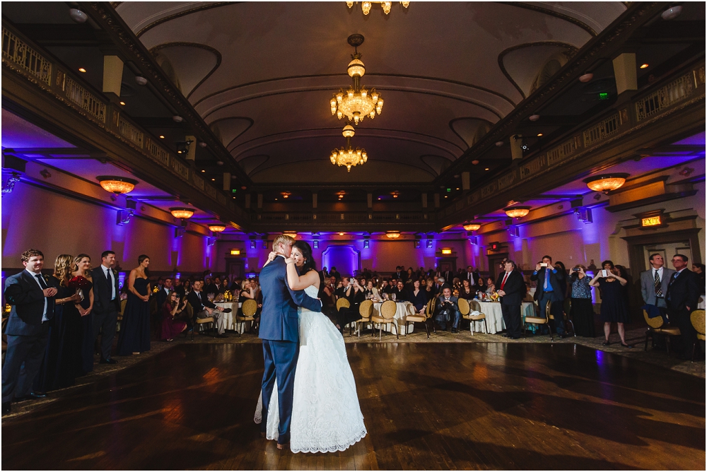 McKenzie and Pete’s Cathedral of the Sacred Heart and John Marshall Ballrooms Wedding