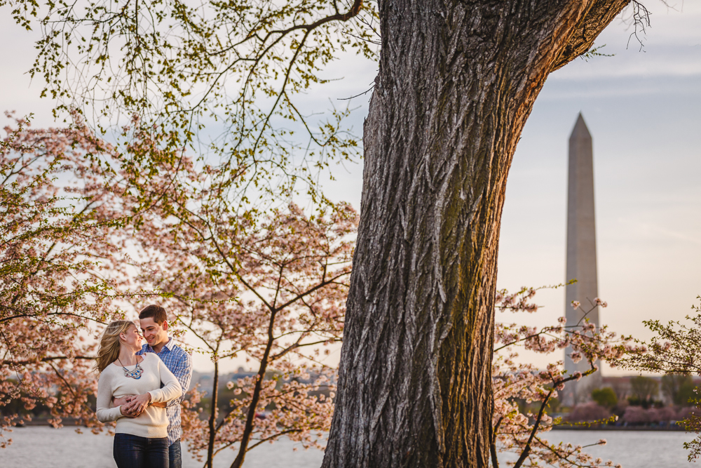 Katie and Chris Engagement Richmond Wedding Photographer-