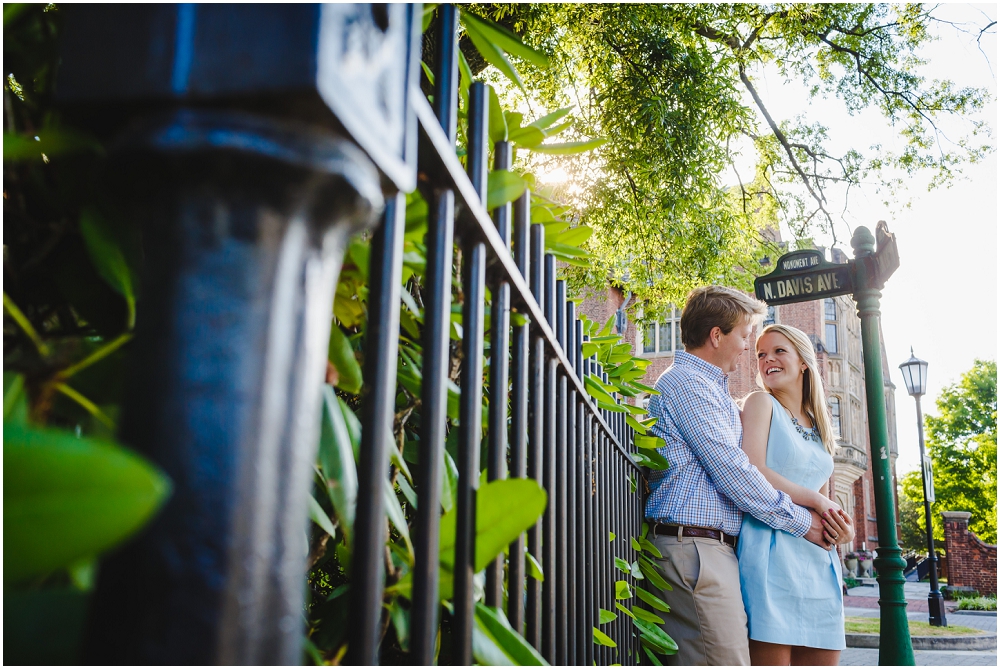 Holly and Steve’s Monument Avenue and Byrd Park Engagement Session