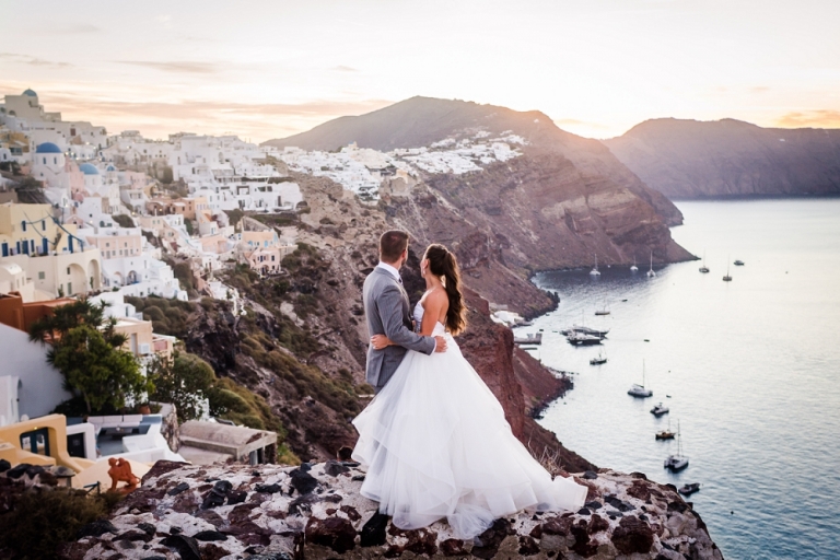 Courtney and David’s Santorini Greece Adventure Session