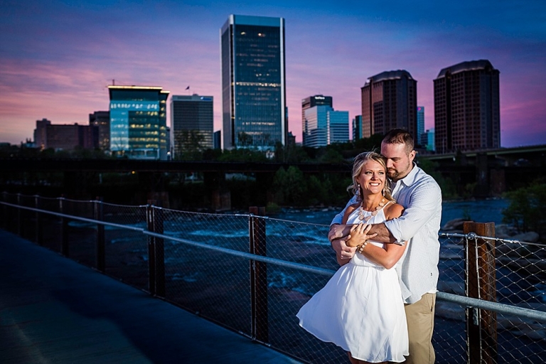 Trista and Michael’s Virginia Capitol and Libby Hill Park Engagement