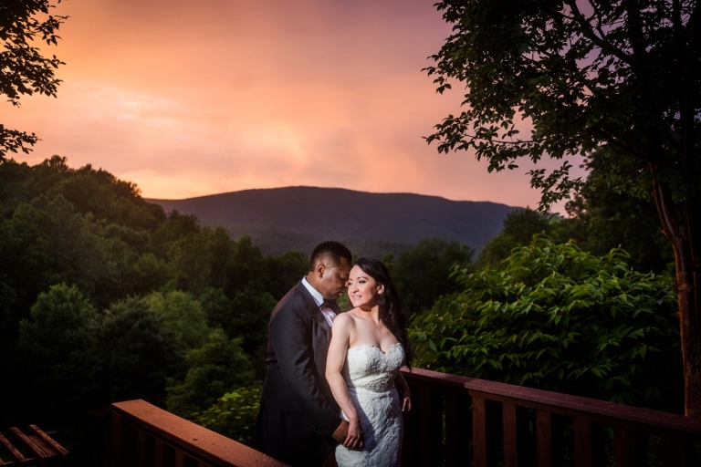 Andrea and Tyrell’s House Mountain Inn Wedding