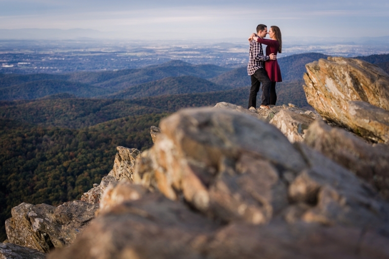 Jen and Austin’s Humpback Rocks Engagement Session