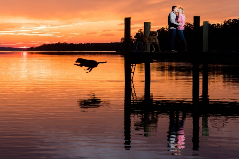 Jeniffer and Matt’s Rappahannock River Engagement Session